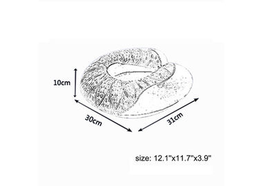 خنک کننده سفید / سفارشی ژل حافظه فوم بالش راحت و دکوراسیون طریقه استفاده